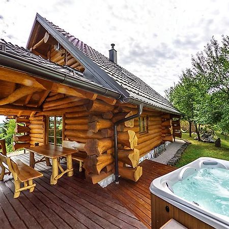 Bear'S Log Villa Selište Drežničko Kültér fotó