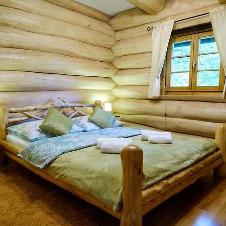 Bear'S Log Villa Selište Drežničko Kültér fotó
