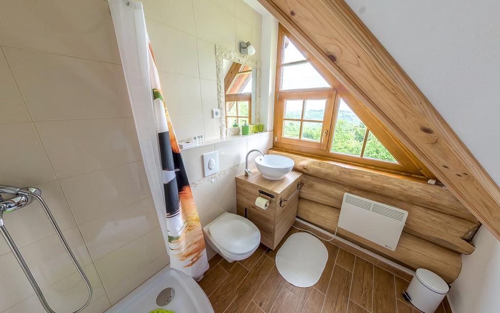 Bear'S Log Villa Selište Drežničko Kültér fotó